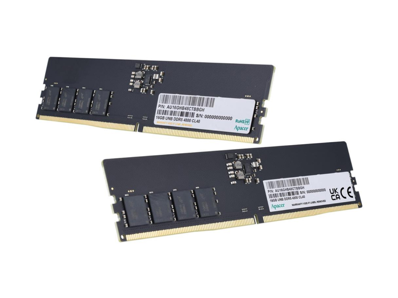 Apacer 16GB 4800MHz DDR5 Memory Module