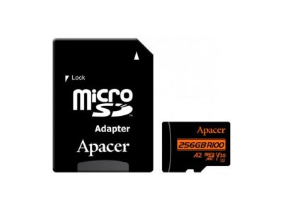 Apacer 256GB Class 10 MicroSD with Adapter