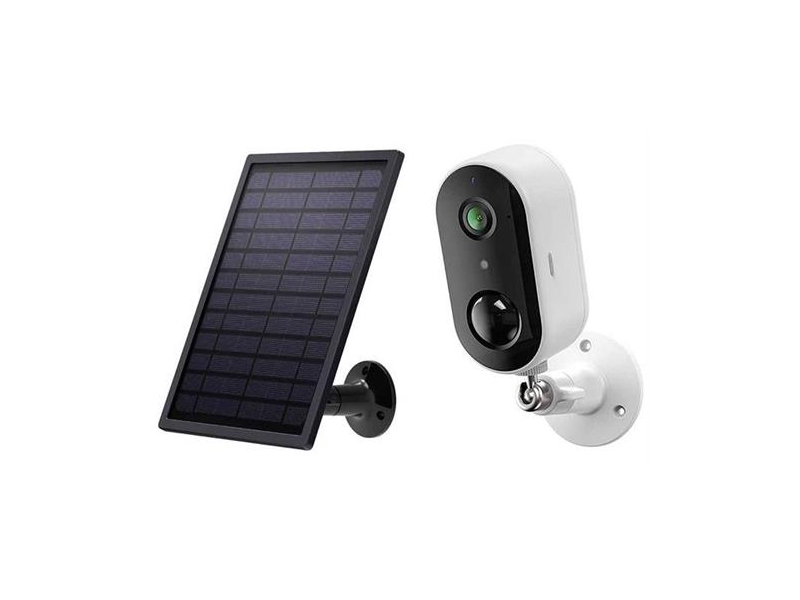 Laxihub W1+SP2 1080p Wireless Battery Camera including Solar Panel,